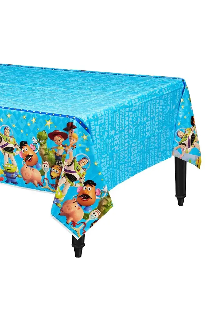 Disney Pixar Toy Story 4 Plastic Table Cover 54in x 96in
