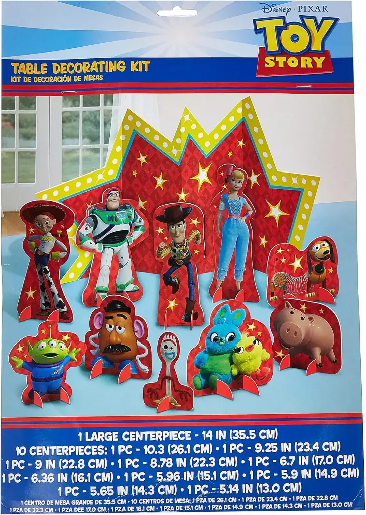 Disney Pixar Toy Story 4 Table Decorating Kit