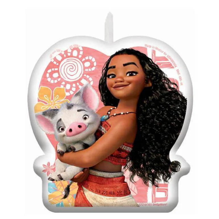 Disney Moana Birthday Candle Set