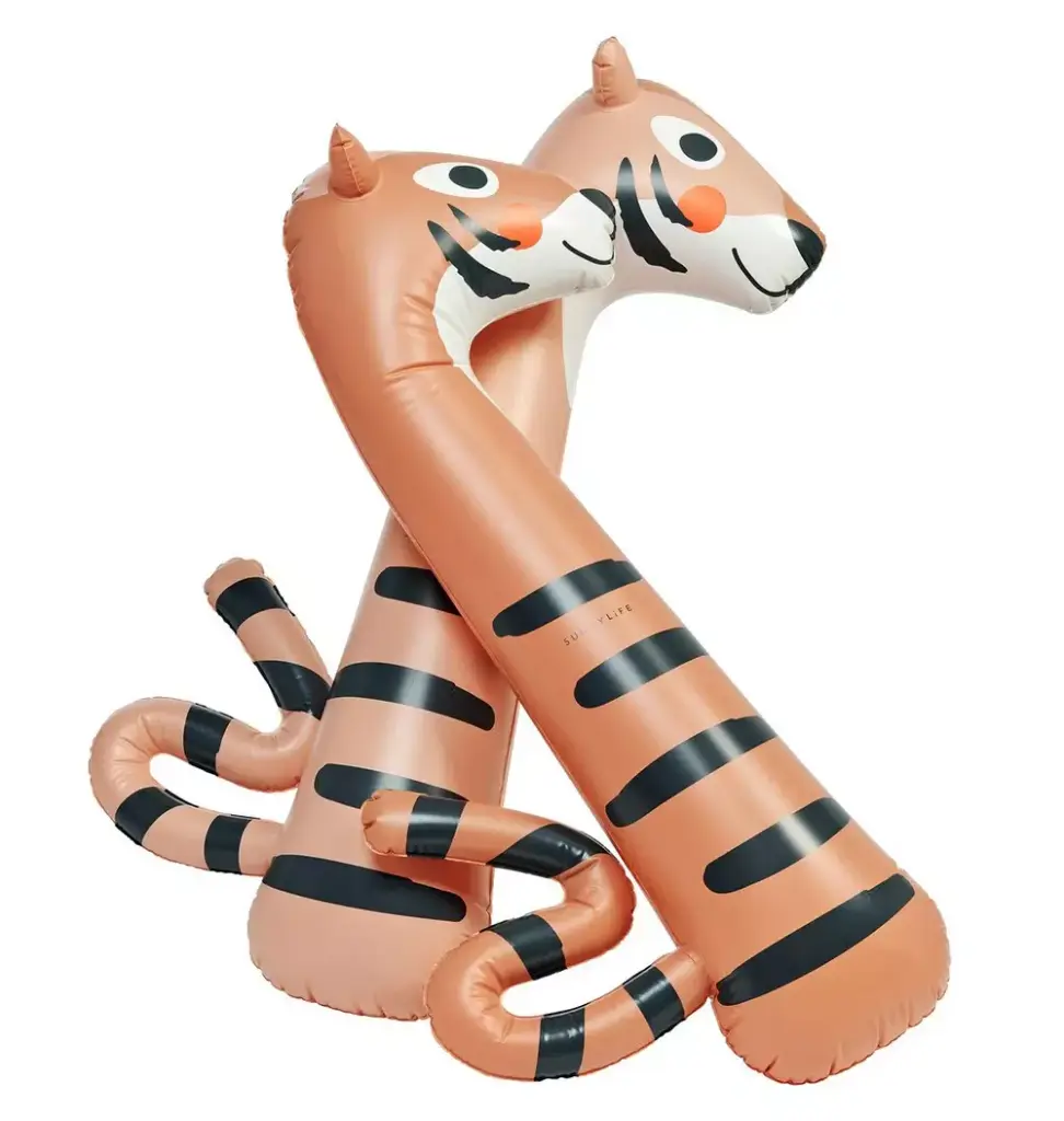 SUNNYLiFE Kids Inflatable Pool Noodles, Set of 2 – Tino the Tiger