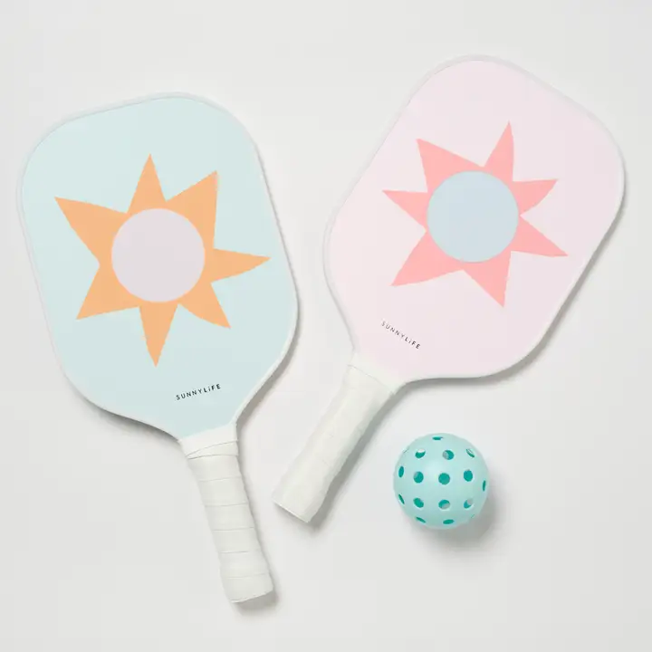 SUNNYLiFE Wooden Pickleball Set – Rio Sun