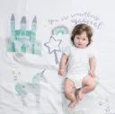 Baby's First Year Blanket & Cards Set- Something Magical