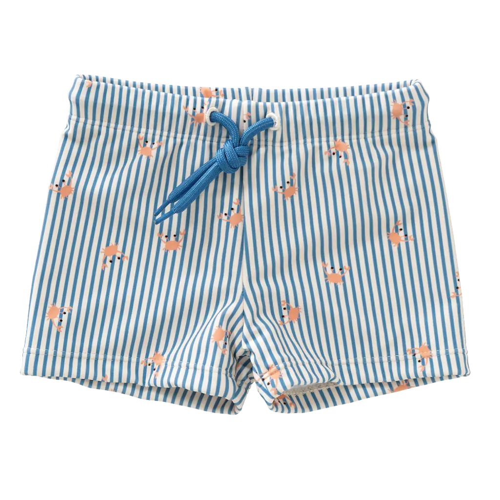 UV Shorts boys Stripes & crabs