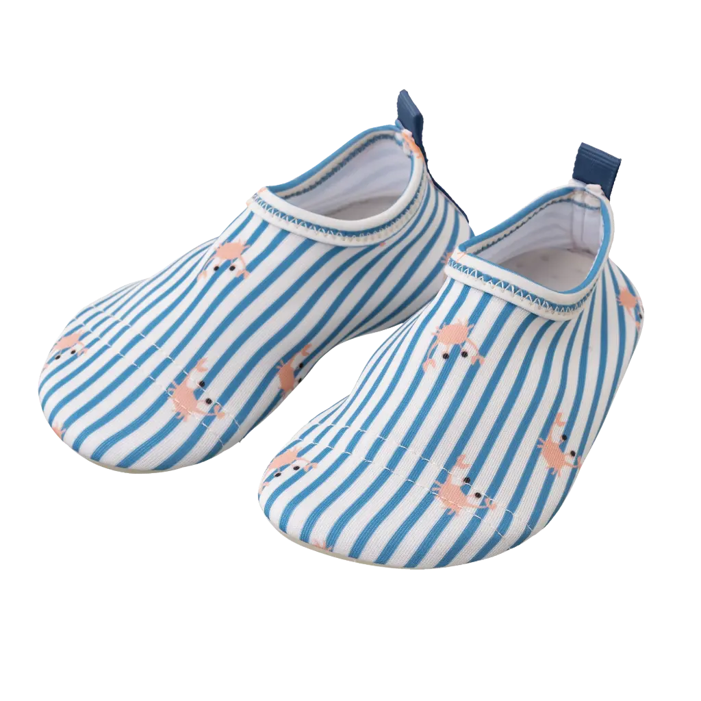 UV Swim shoes Stripes & crabs