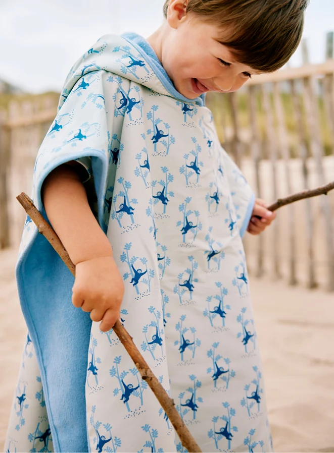 UV Poncho Monkey