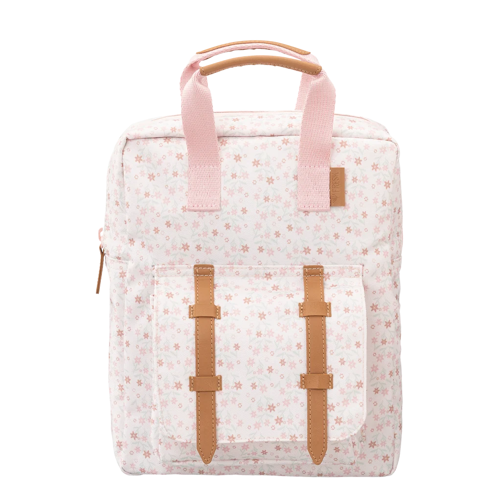 Fresk Small Backpack - Garden Flowers