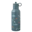 Fresk Insulated Water Bottle - Shark - 2 Lids (500 ml)