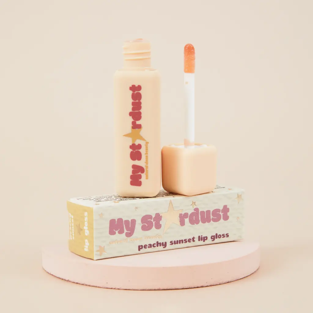 Little Stardust Peachy Sunset Lip Gloss