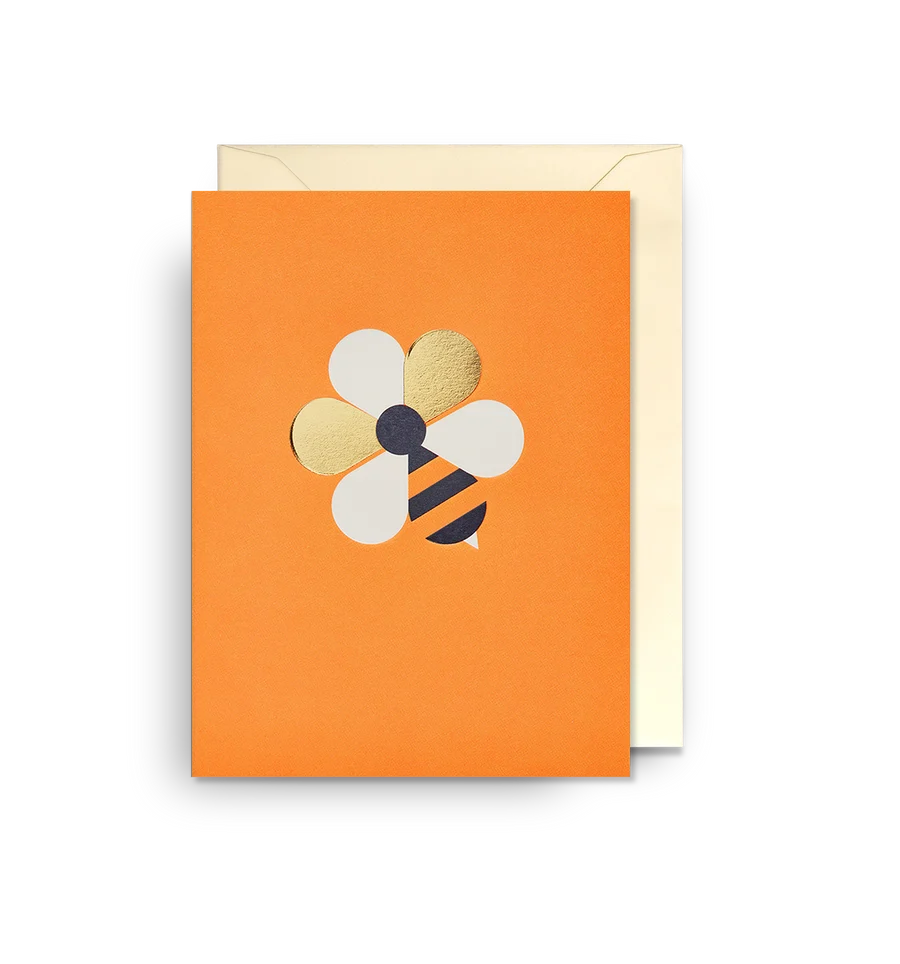Mini Card (9X12)cm-Bumble Flower