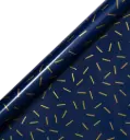 Ikigai Indigo Confetti Roll Wrap, 3 Metres