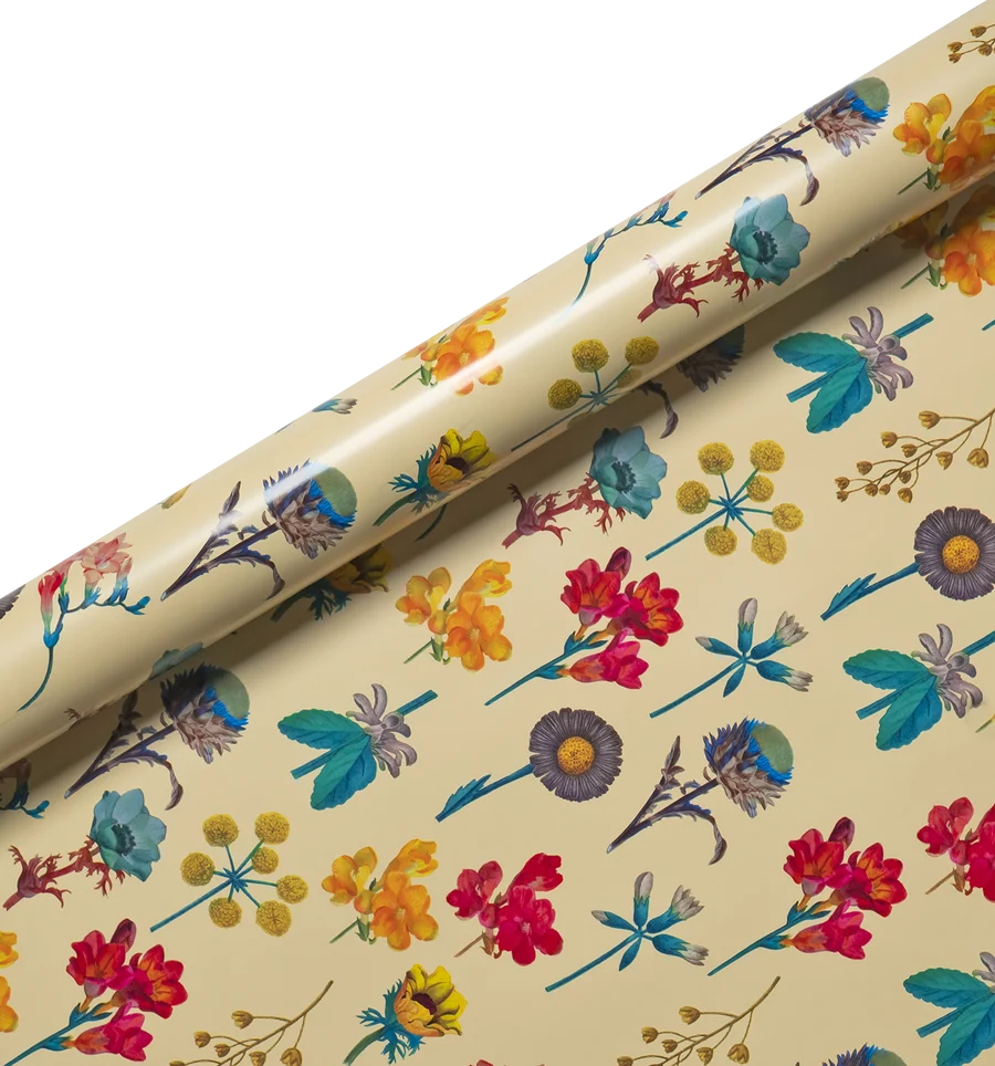 The Garden Floral Roll Wrap, 3 Metres