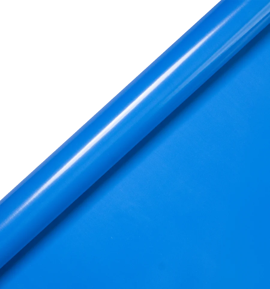 Ink Blue Colour Block Roll Wrap, 3 Metres