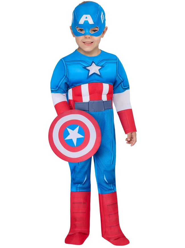 Marvel Captain America Deluxe Child Costume