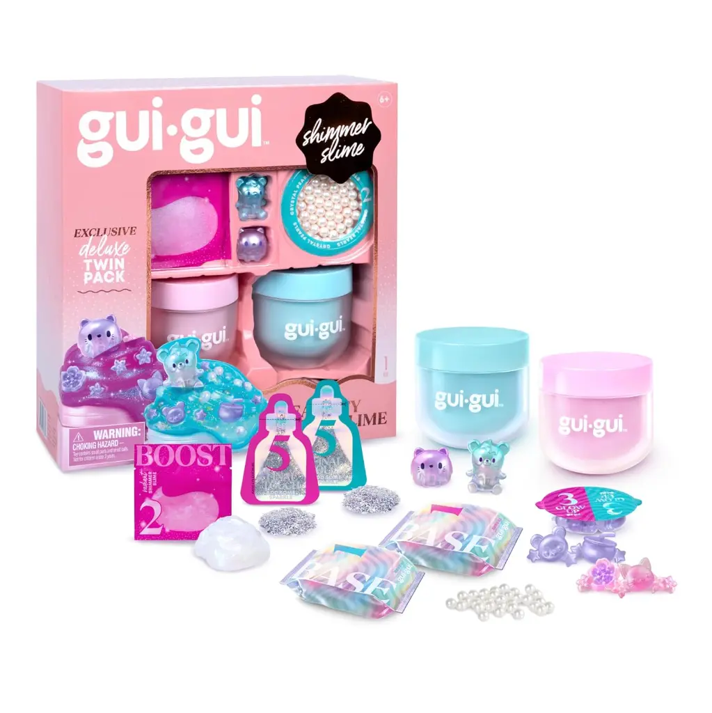 Gui Gui Shimmer Slime Deluxe Twin Pack