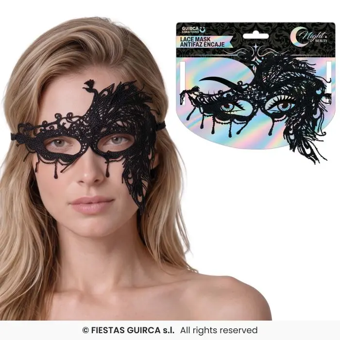 Black Lace Eye Mask