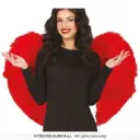 أجنحة ريش حمراء - 80×55 سم