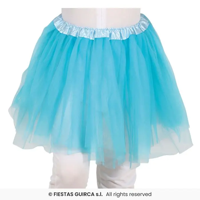 Kids Light Blue Tutu, 30 cm