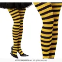 Yellow Striped Tights - Adult