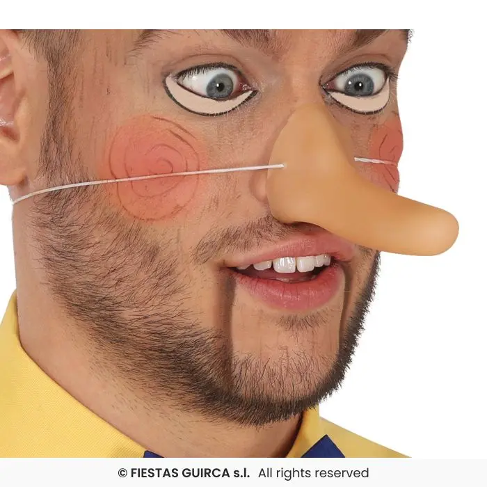 Long Latex Witch Nose, 10 cm