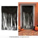 Black Door Curtain, 100x200 cm