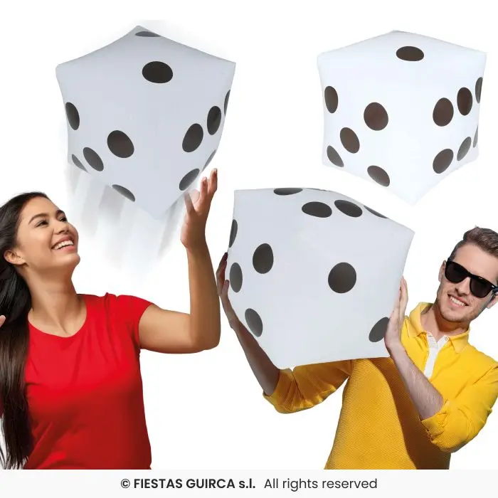 Inflatable Dice, 30x30 cm