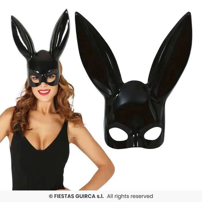 Bunny Half Mask, PVC