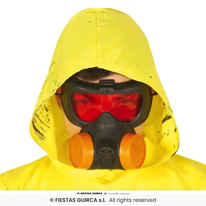 Military Style Gas Mask, PVC