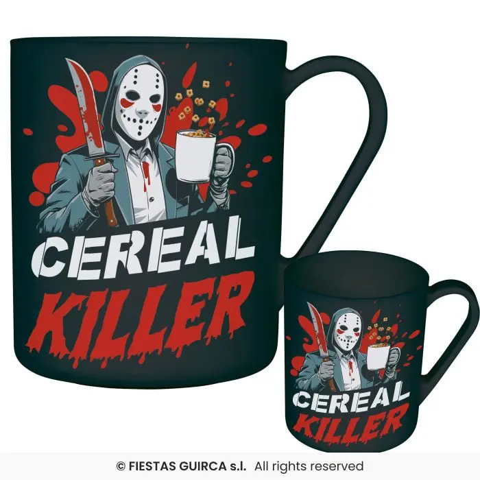 'Cereal Killer' Mug, 10 cm (PVC)