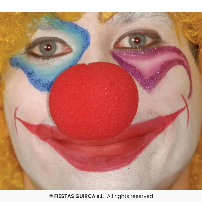 Red Foam Clown Nose, 5 cm