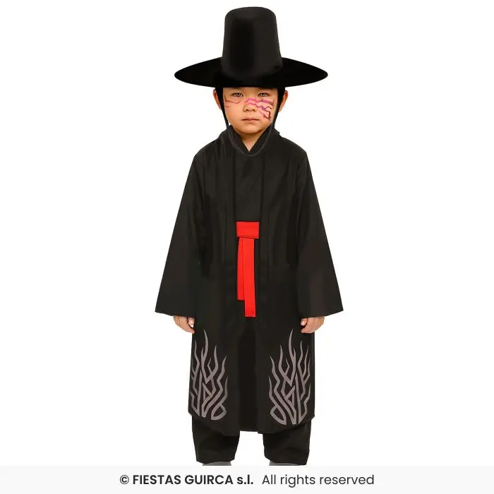 Black Demon Kids Costume
