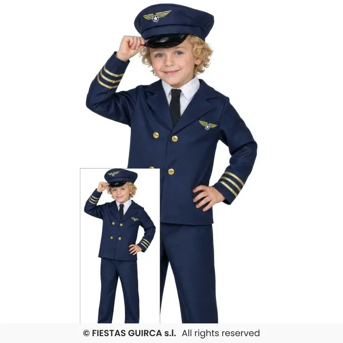 Pilot Kids Costume