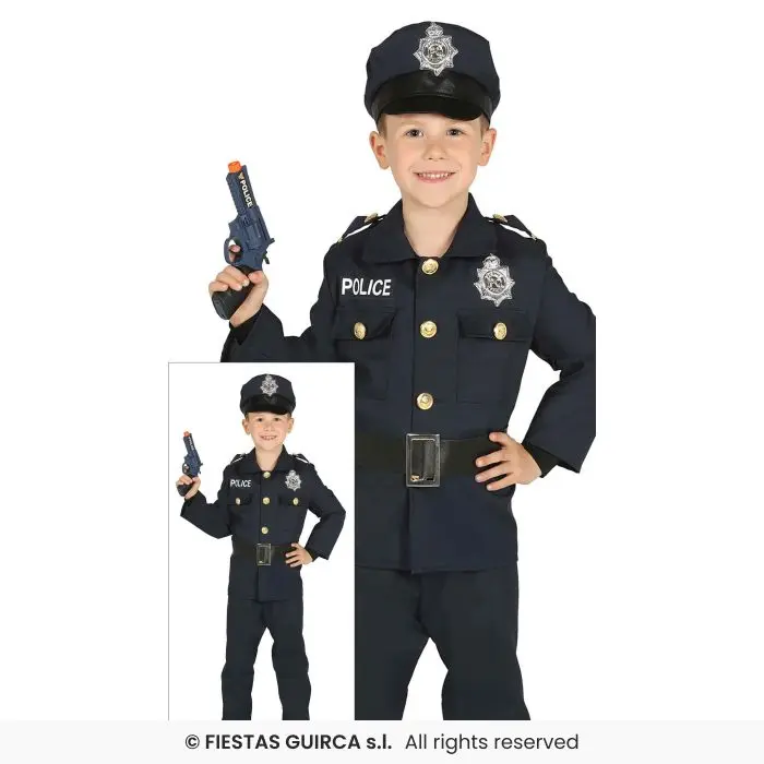 Police Officer Kids Costume
