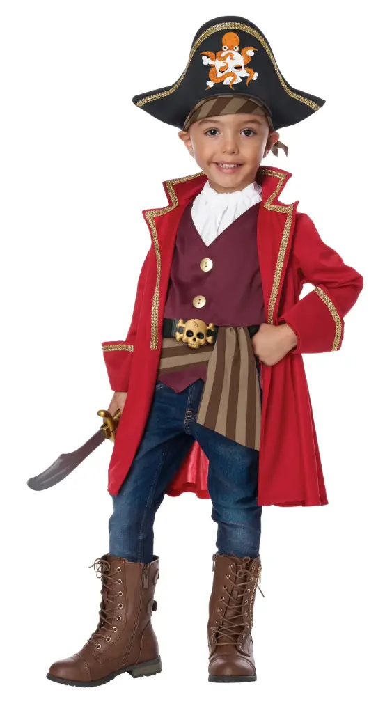 Cap'n Shorty Pirate Toddler Costume