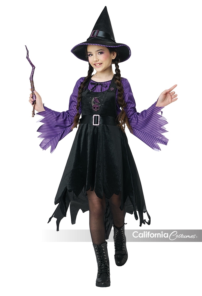Moon Glow Witch Kids Costume