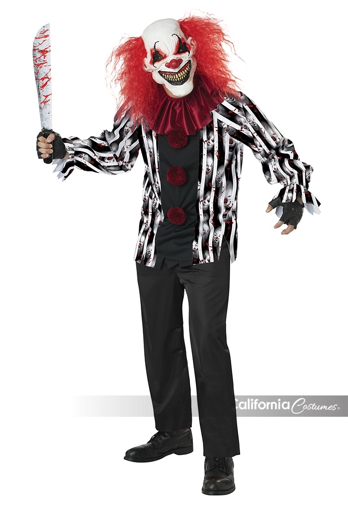 Demented Clown Adult Costume