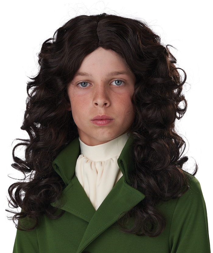 17th Century Cavalier / Isaac Newton Wig - Kids