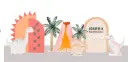 Dino Roar Birthday Backdrop