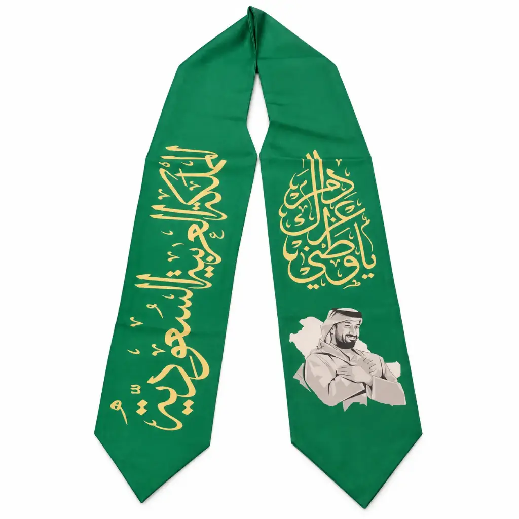 وشاح اليوم الوطني السعودي دام عزك يا وطني