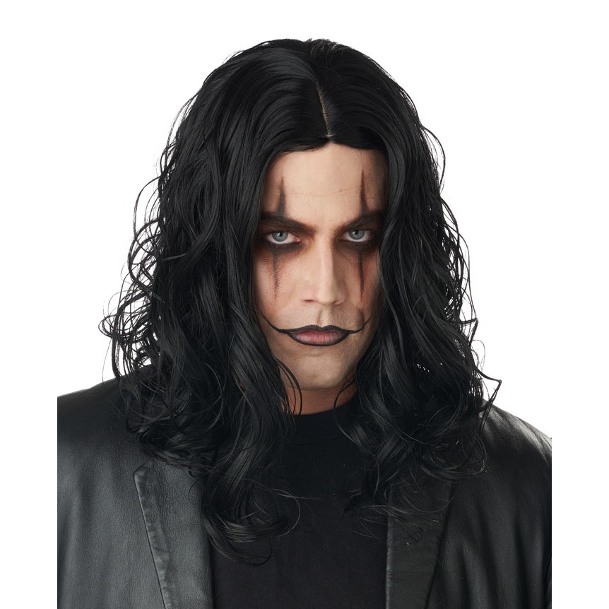 Dark Avenger Black Wig
