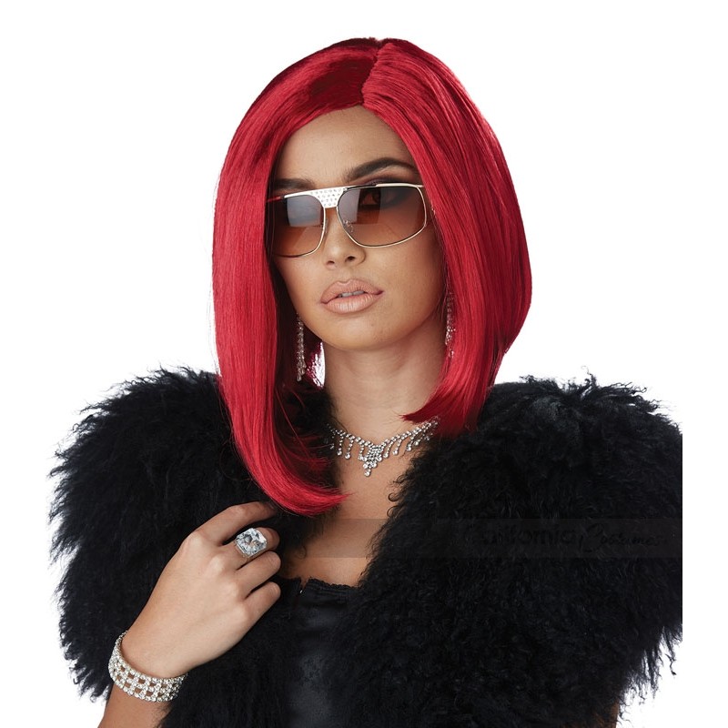 Da Boss Red Bob Wig