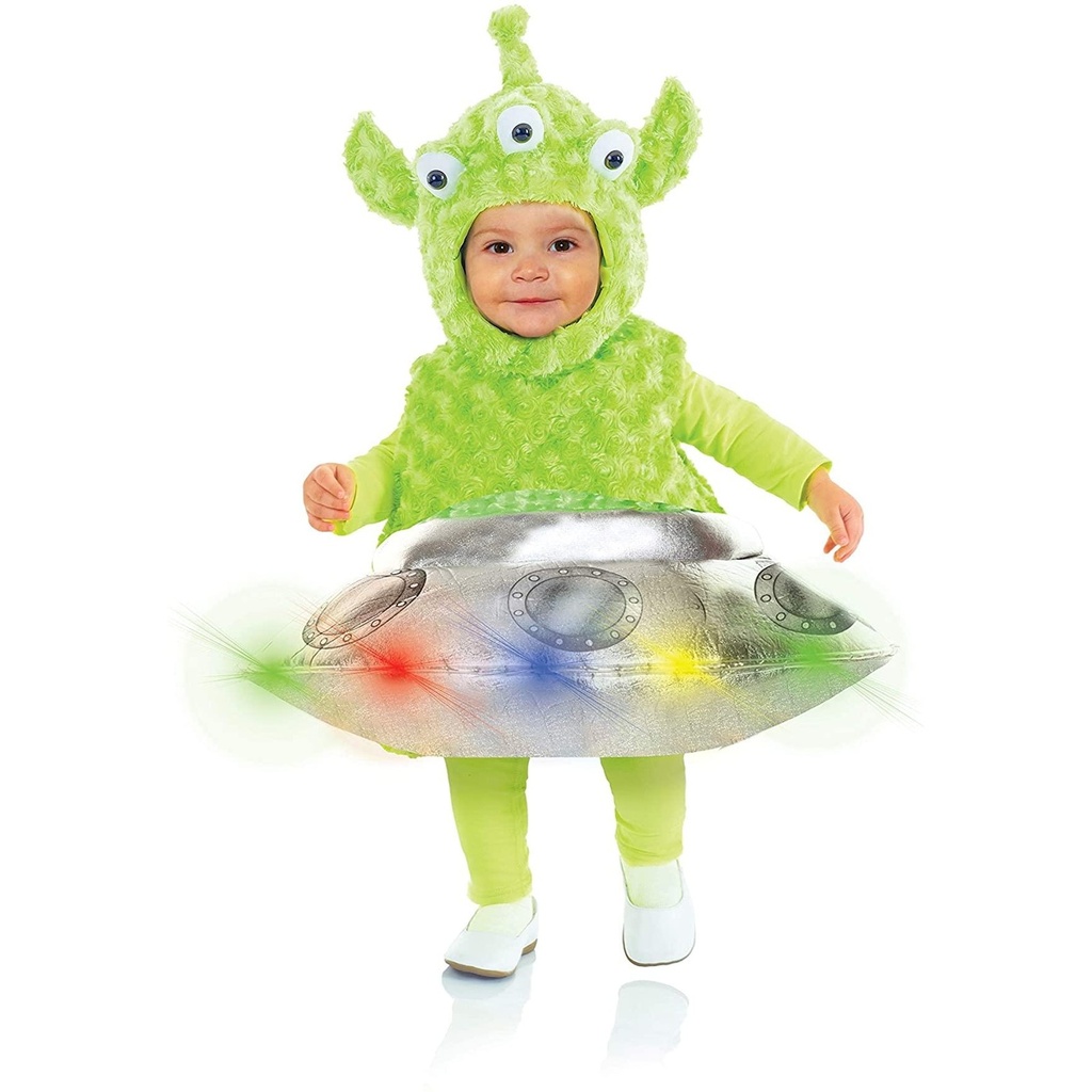 Out of This World Light-Up Alien UFO Toddler Costume