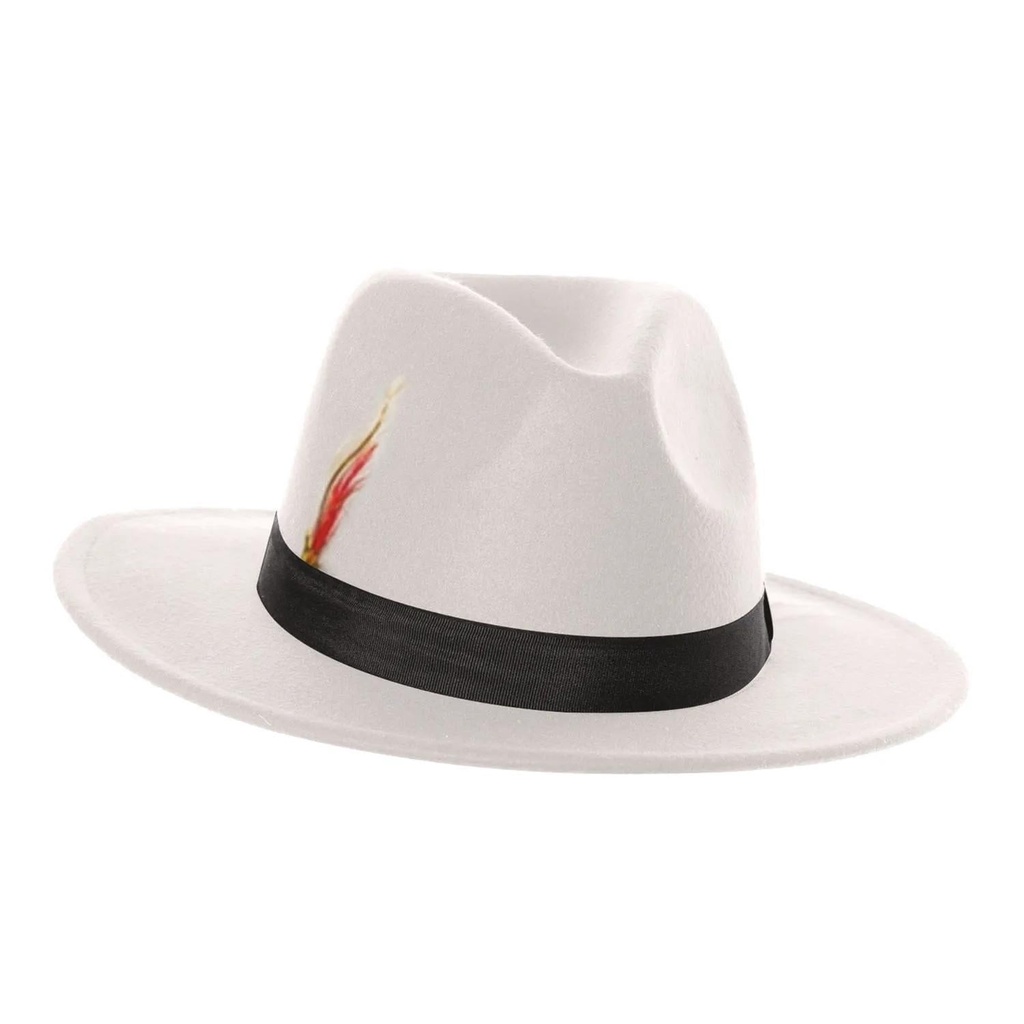 White Fedora