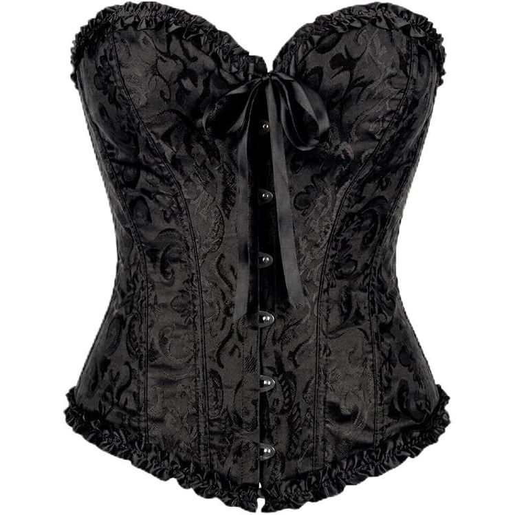 Lace Brocade Corset