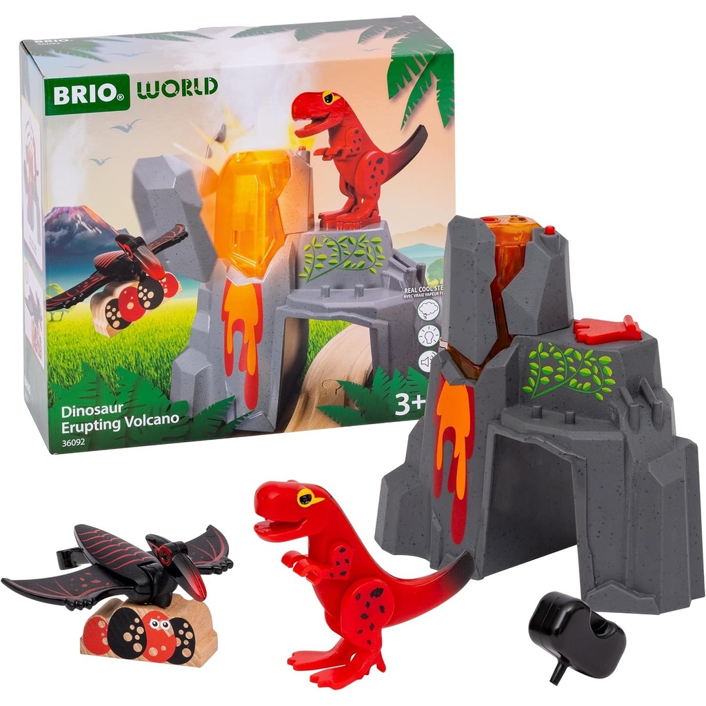 BRIO World Dinosaur Erupting Volcano