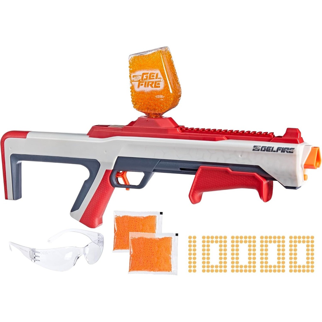 Nerf Pro Gelfire Raid Gel Blaster with 10,000 Rounds