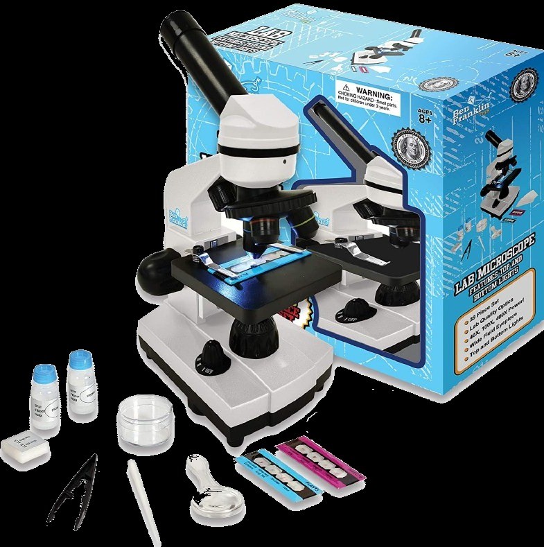 Lab Microscope Science Kit, 40x–400x