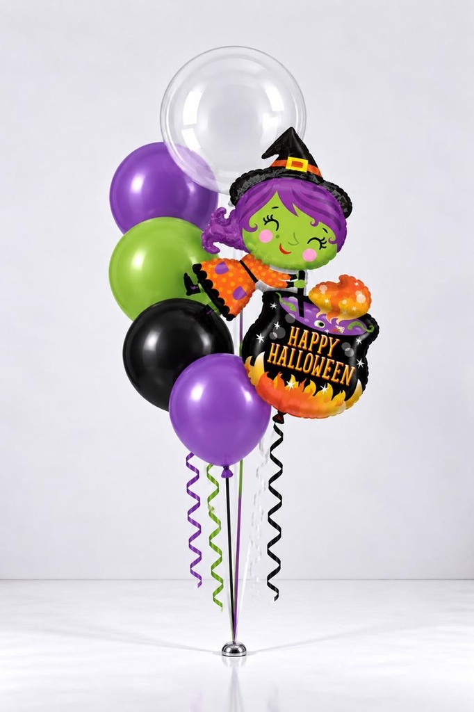 Witch’s Cauldron Halloween Bouquet