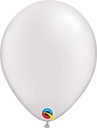 11 Inch Qualatex Pearl Latex Balloons 100 ct-White