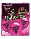11" Balloons Divorced Diva