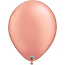 11" Qltx Latex 100ct- Rose Gold